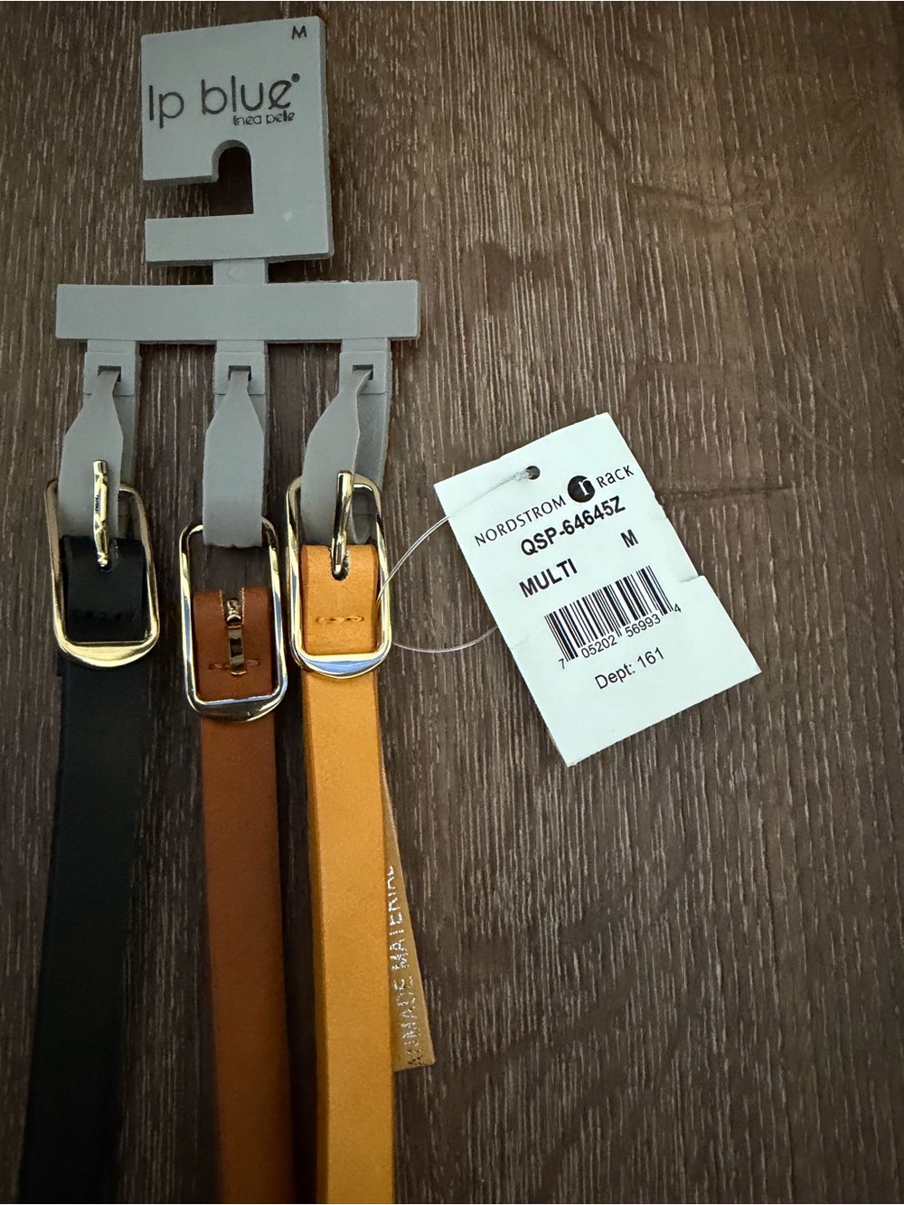 Women’s Skinny Belts Set – 3 Pack (40” / Size M)